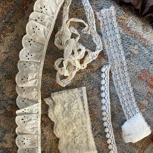 Vintage White Lace Trims